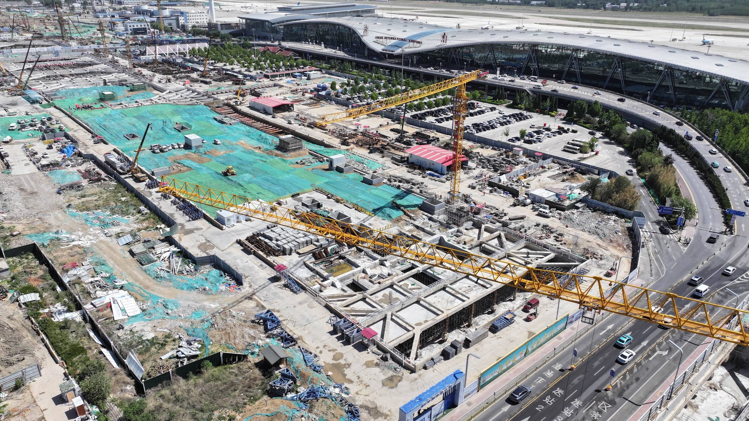 济南机场二期改扩建工程地铁3号线土建结构顺利移交(图3)