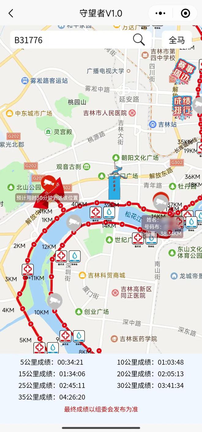 大东山水迎天下！2024吉林市马拉松鸣枪开赛！(图10)