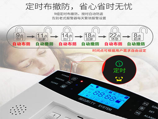 智能GSM拨号防盗报警系统(图1)