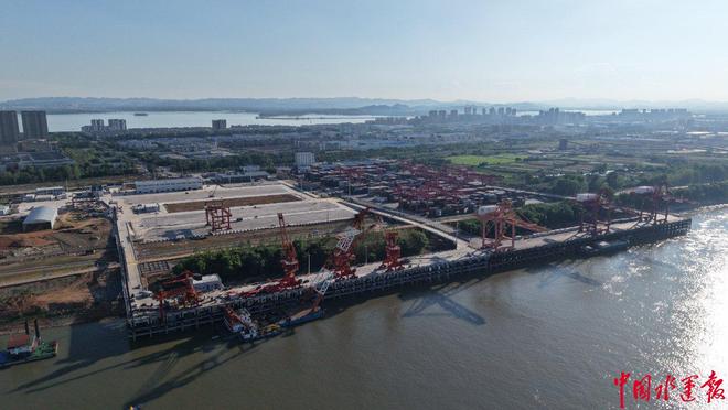 长江九江航道处智能护航城西港区码头建设(图2)